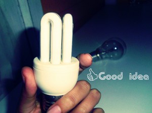good idea light bulb